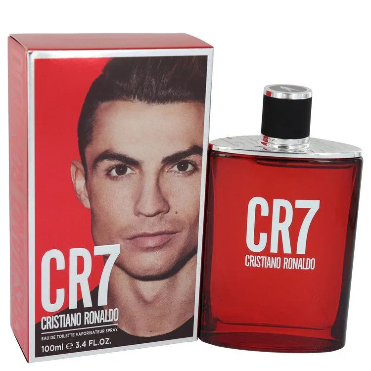 An image displaying Cristiano Ronaldo CR7 by Cristiano Ronaldo Eau De Toilette Spray for Men by Cristiano Ronaldo
