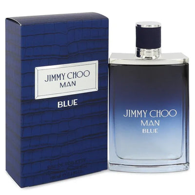 An image displaying Jimmy Choo Man Blue by Jimmy Choo Eau De Toilette Spray for Men by Jimmy Choo