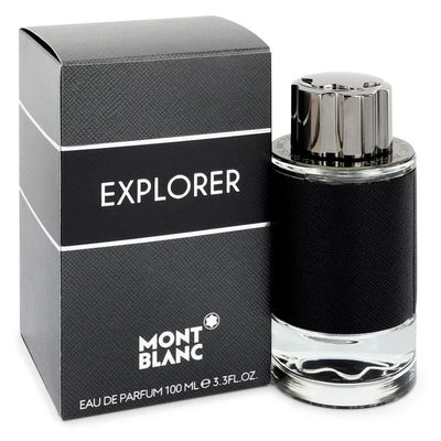 An image displaying Montblanc Explorer by Mont Blanc Eau De Parfum Spray oz for Men by Mont Blanc