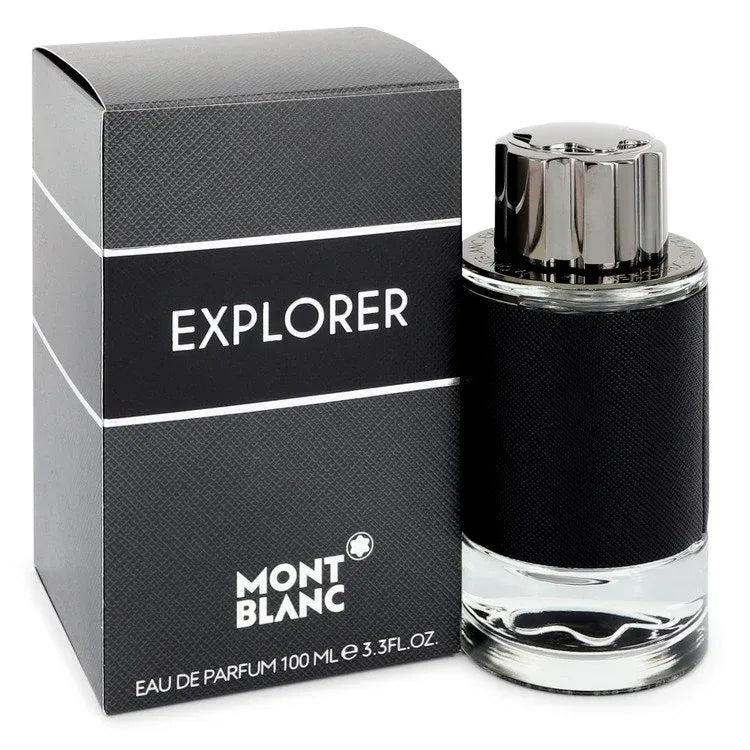 An image displaying Montblanc Explorer by Mont Blanc Eau De Parfum Spray oz for Men by Mont Blanc