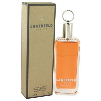 An image displaying LAGERFELD by Karl Lagerfeld Eau De Toilette Spray for Men by Karl Lagerfeld