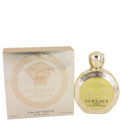 An image displaying Versace Eros by Versace Eau De Toilette Spray for Women by Versace
