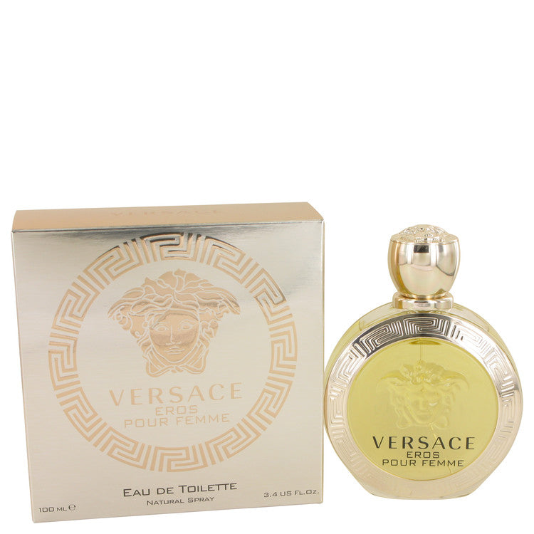 An image displaying Versace Eros by Versace Eau De Toilette Spray for Women by Versace