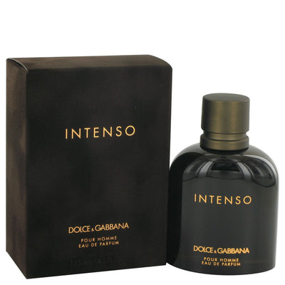 An image displaying Dolce & Gabbana Intenso by Dolce & Gabbana Eau De Parfum Spray for Men by Dolce & Gabbana