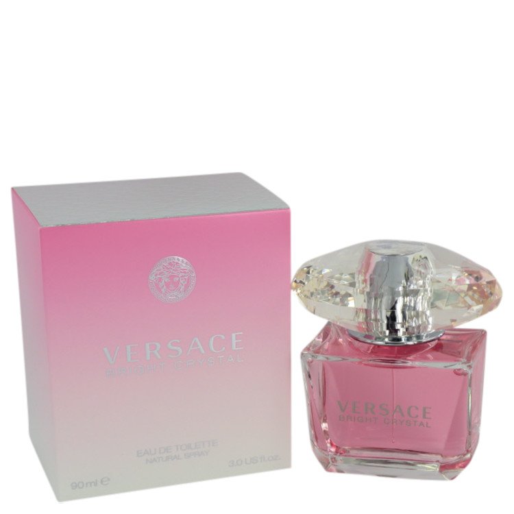 An image displaying Bright Crystal by Versace Eau De Toilette Spray for Women by Versace