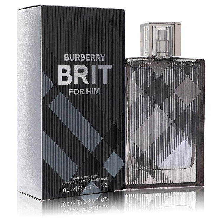 An image displaying Burberry Brit by Burberry Eau De Toilette Spray for Men by Burberry