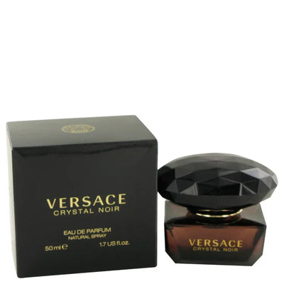 An image displaying Crystal Noir by Versace Eau De Parfum Spray for Women by Versace