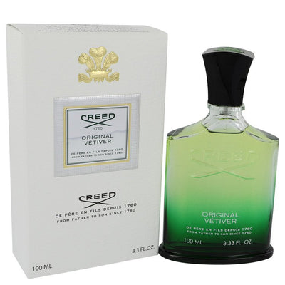 An image displaying Original Vetiver by Creed Millesime Spray for Men by Creed