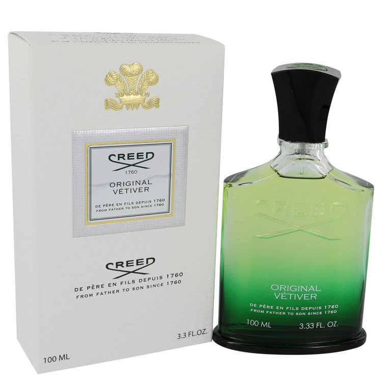 An image displaying Original Vetiver by Creed Millesime Spray for Men by Creed