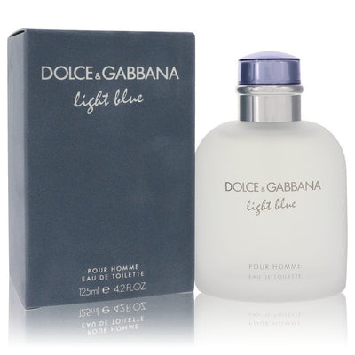 An image displaying Light Blue by Dolce & Gabbana Eau De Toilette Spray for Men by Dolce & Gabbana