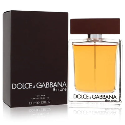 An image displaying The One by Dolce & Gabbana Eau De Toilette Spray 5.1 oz for Men by Dolce & Gabbana