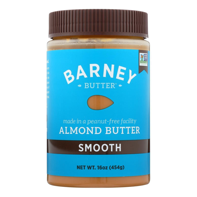 Barney Butter - Almond Butter - Smooth - Case Of 6 - 16 Oz. - Orca Market