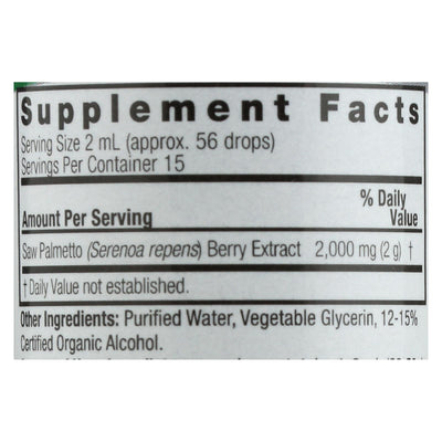 An image displaying Nature's Answer - Saw Palmetto Berries - 1 Oz by Nature's Answer