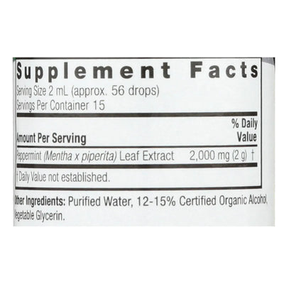 An image displaying Nature's Answer - Peppermint Leaf - 1 Ounce by Nature's Answer