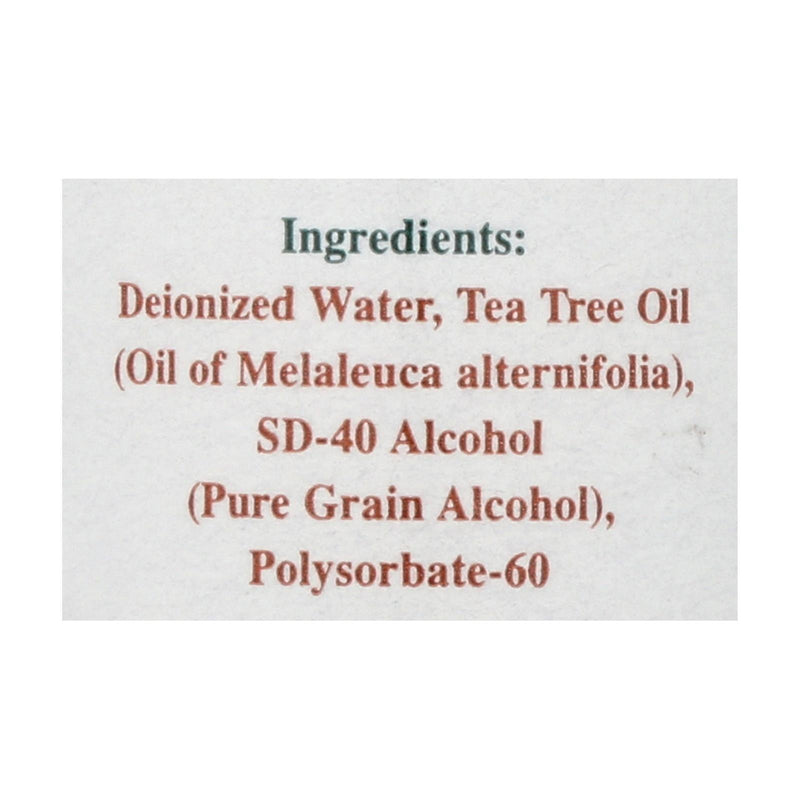 Tea Tree Therapy Water Soluble Tea Tree Oil - 2 Fl Oz - Orca Market