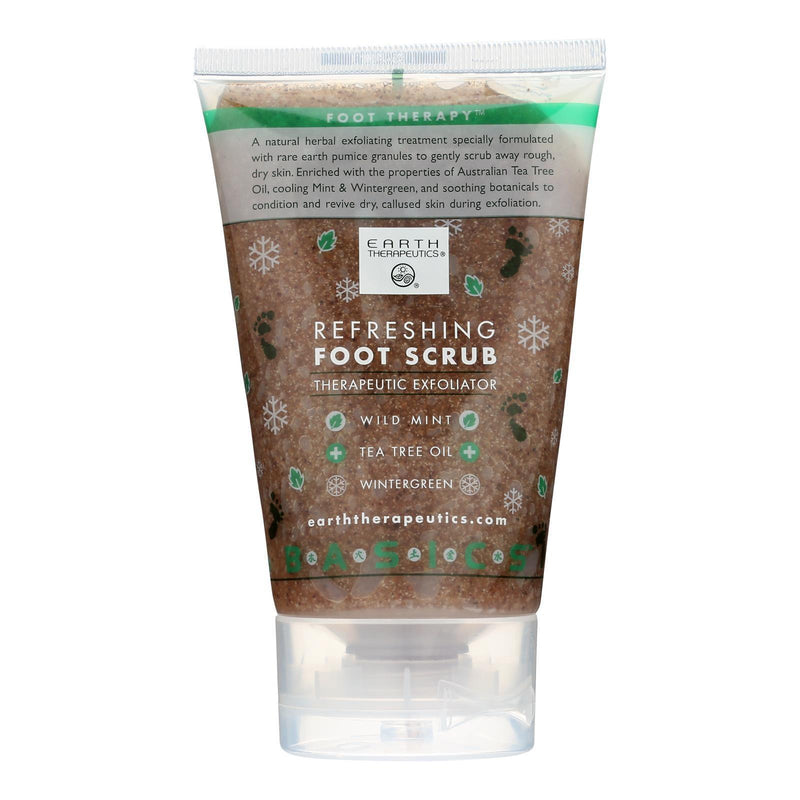 Earth Therapeutics Refreshing Foot Scrub Wild Mint - 4 Fl Oz - Orca Market