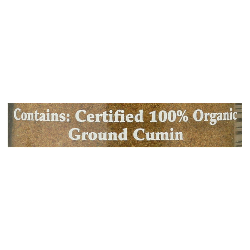 Morton And Bassett Organic Ground Cumin - Cumin - Case Of 3 - 2 Ounce