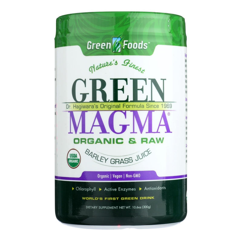 Green Foods Dr Hagiwara Green Magma Barley Grass Juice Powder - 10.6 Ounce
