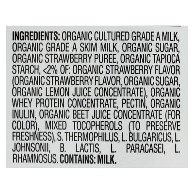 Happy Baby Happy Yogis Organic Superfoods Yogurt And Fruit Snacks Strawberry - 1 Oz - Case Of 8 - Orca Market