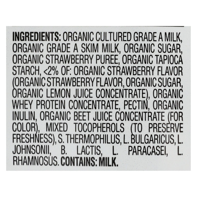 Happy Baby Happy Yogis Organic Superfoods Yogurt And Fruit Snacks Strawberry - 1 Oz - Case Of 8 - Orca Market