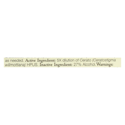 Bach Flower Remedies Essence Cerato - 0.7 Fl Oz - Orca Market