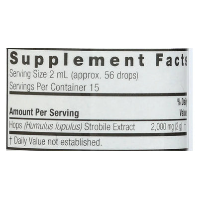An image displaying Nature's Answer - Hops Strobile Extract - 1 Ounce by Nature's Answer