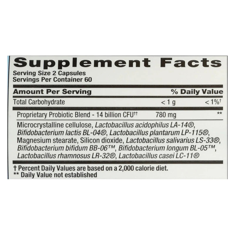 An image displaying Nutrition Now Pb 8 Pro-biotic Acidophilus For Life - 120 Vegetarian Capsules by Nutrition Now