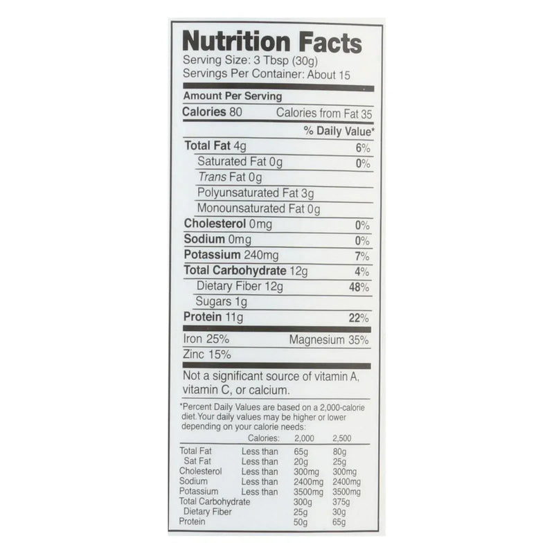 An image displaying Nutiva Organic Hemp Protein Hi-fiber - 16 Ounce by Nutiva