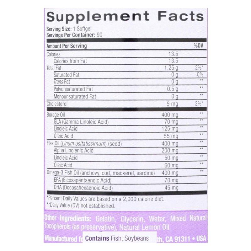 Natrol Omega 3-6-9 Complex Lemon - 90 Softgels - Orca Market