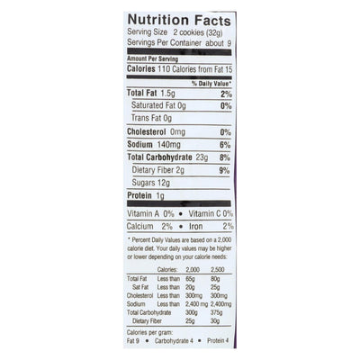 Newman's Own Organics Fig Newman's Wheat Free - Dairy Free - Case Of 6 - 10 Oz. - Orca Market