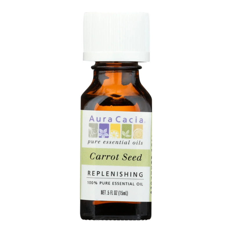 Aura Cacia - Pure Essential Oil Carrot Seed - 0.5 Ounce