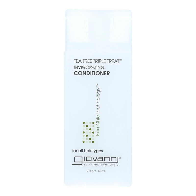 Giovanni Conditioner Tea Tree Triple Treat - 2 Ounce - Case Of 12