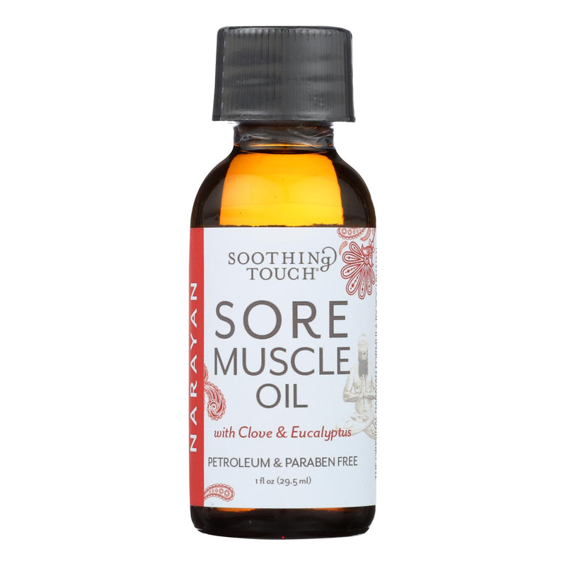 An image displaying Soothing Touch Narayan Oil - Case Of 6 - 1 Oz by Soothing Touch