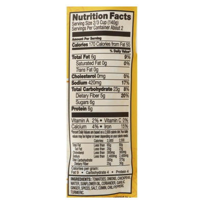 Tasty Bite Entree - Indian Cuisine - Channa Masala - 10 Oz - Case Of 6 - Orca Market