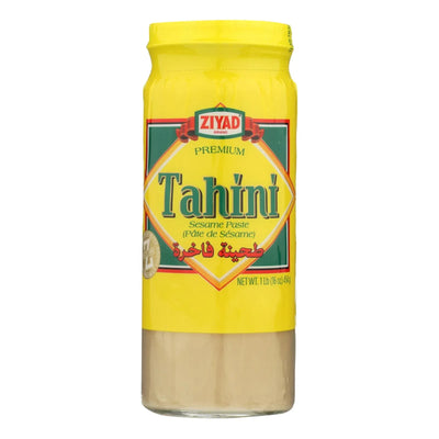 An image displaying Ziyad Brand Tahini - Sesame Paste - Case Of 6 - 16 Ounce by Ziyad