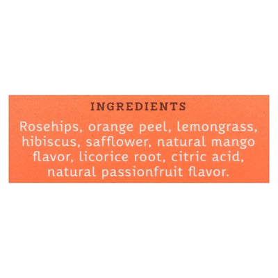 An image displaying Stash Tea Passionfruit Herbal?tea - Mango - Case Of 6 - 20 Count by Stash Tea