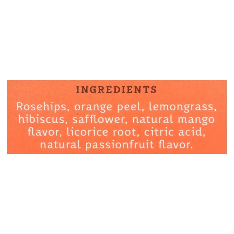 An image displaying Stash Tea Passionfruit Herbal?tea - Mango - Case Of 6 - 20 Count by Stash Tea