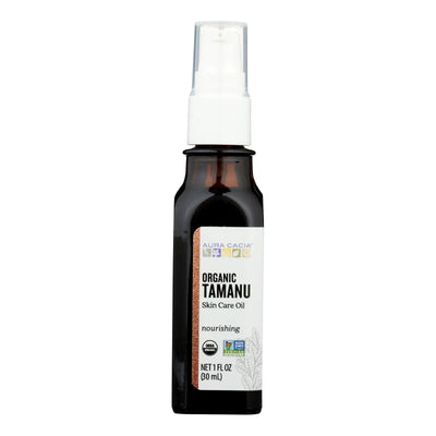 An image displaying Aura Cacia - Natural Skin Care Oil Tamanu - 1 Ounce by Aura Cacia
