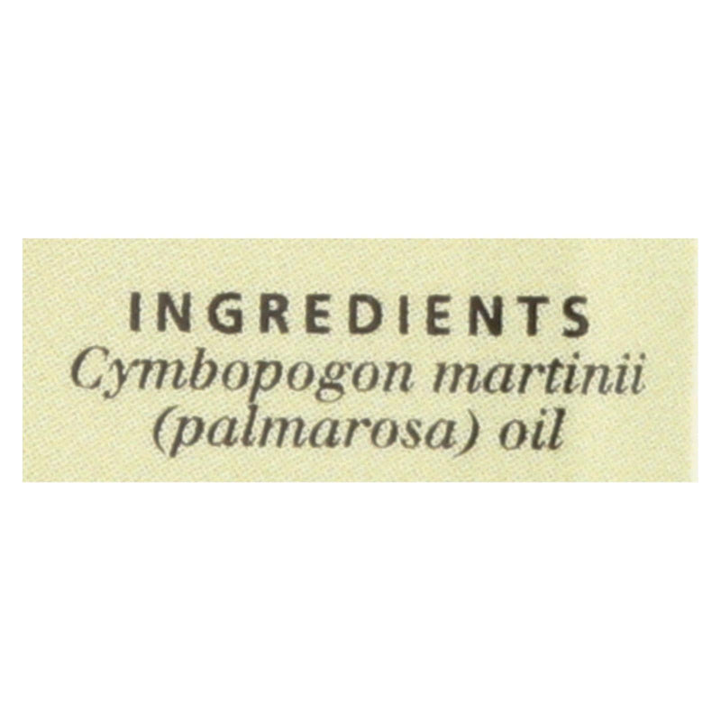 Aura Cacia - Pure Essential Oil Palmarosa - 0.5 Fl Oz - Orca Market
