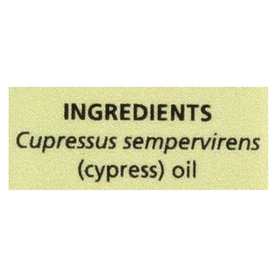 Aura Cacia - Essential Solutions Oil Cypress - 0.5 Fl Oz - Orca Market
