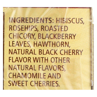 Celestial Seasonings Herbal Tea Caffeine Free Black Cherry Berry - 20 Tea Bags - Case Of 6 - Orca Market