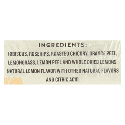 Celestial Seasonings Herbal Tea Caffeine Free Lemon Zinger - 20 Tea Bags - Case Of 6 - Orca Market