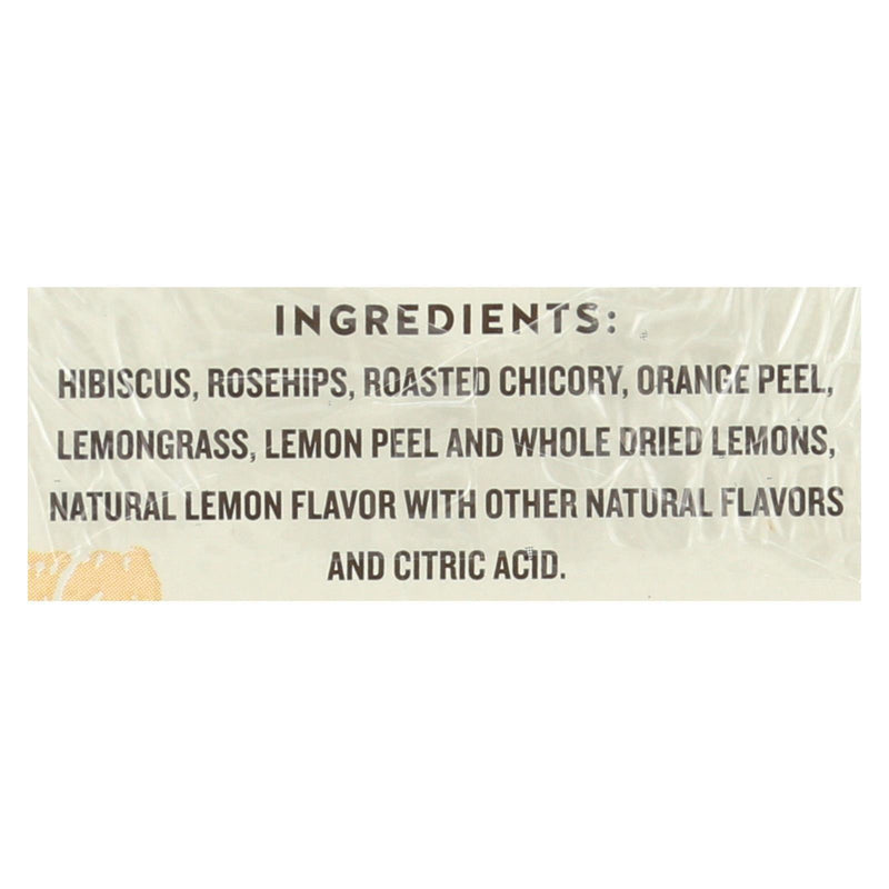 Celestial Seasonings Herbal Tea Caffeine Free Lemon Zinger - 20 Tea Bags - Case Of 6 - Orca Market