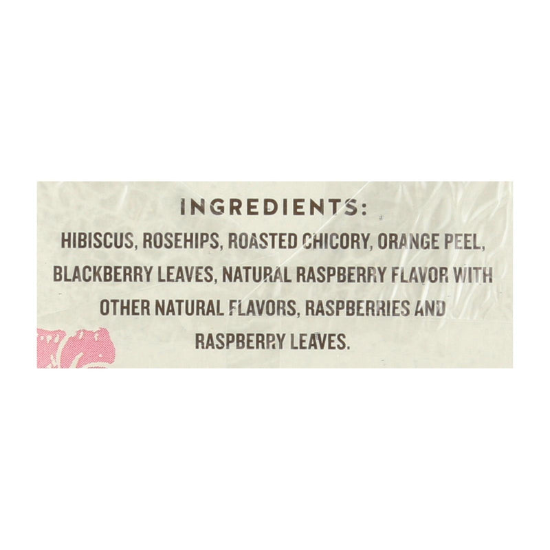 Celestial Seasonings Herbal Tea Caffeine Free Raspberry Zinger - 20 Tea Bags - Case Of 6 - Orca Market
