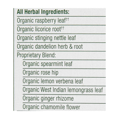 Traditional Medicinals Female Toner Herbal Tea - 16 Tea Bags - Case Of 6 - Orca Market