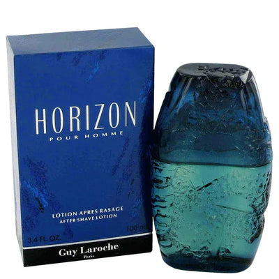 An image displaying Horizon by Guy Laroche After Shave Lotion 3.4 oz for Men by Guy Laroche