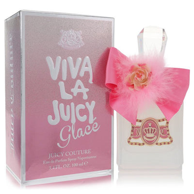 An image displaying Viva La Juicy Glace by Juicy Couture Eau De Toilette Spray 3.4 oz for Women by Juicy Couture