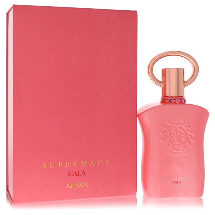 An image displaying Afnan Supremacy Gala by Afnan Eau De Parfum Spray 3 oz for Women by Afnan