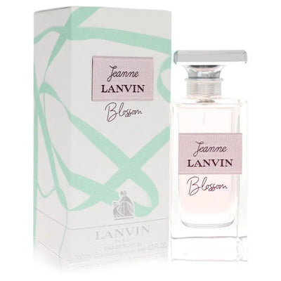 An image displaying Jeanne Blossom by Lanvin Eau De Parfum Spray 3.3 oz for Women by Lanvin