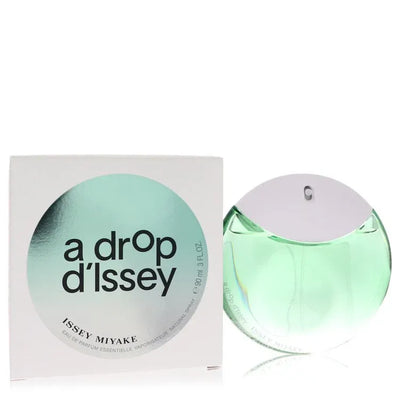 An image displaying A Drop of Issey Essentielle by Issey Miyake Eau De Parfum Spray 3 oz for Women by Issey Miyake